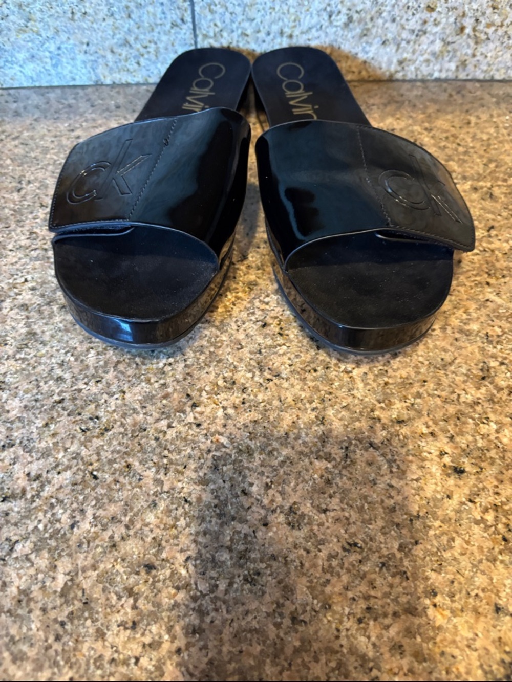 Calvin Klein Black Marlina Sandal - Picture 8 of 8